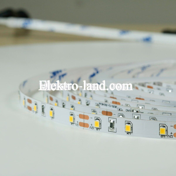 Светодиодная лента  теплый белый цвет OEM ST-12-5050-60-CW-20-V2 негерметичная, 1м